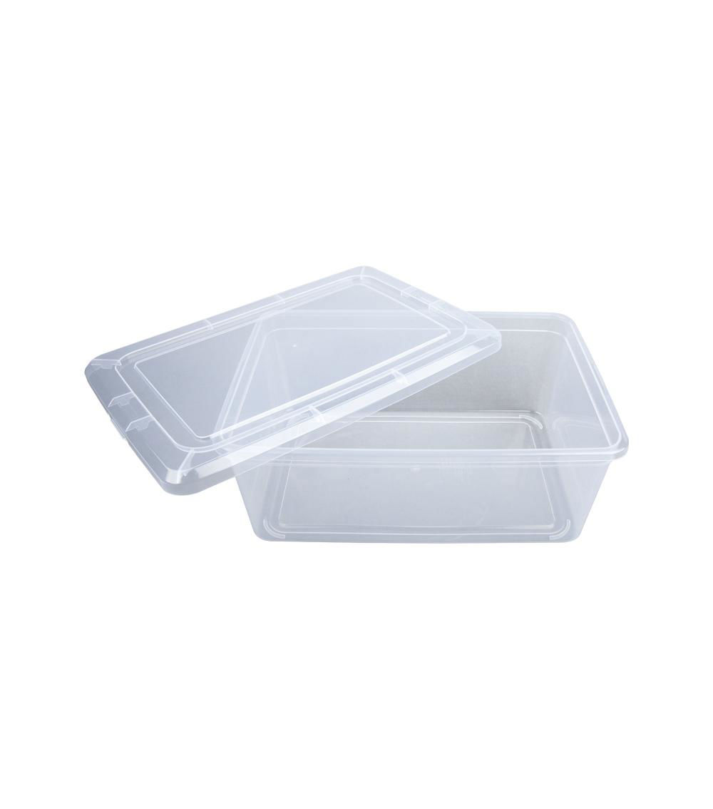 Storage Case with Lid, Clear ( 21.49x31.70x12.29cm)