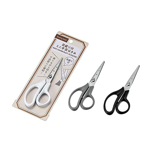 Mini Handicraft Scissors with Scale, Assorted (1 pc)