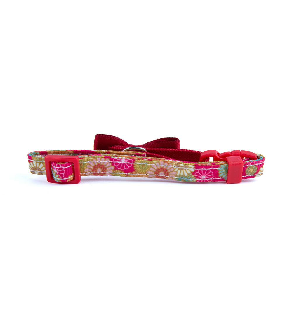 Cat Collar with Japanese Pattern (Pattern B), Assorted (1Pc)