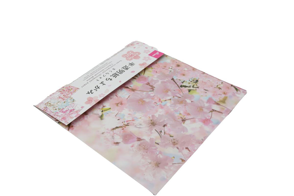 Semi-Transparent Cherry Blossom Photo Chiyogami Paper – 20 S