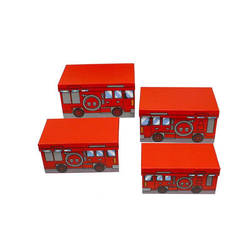 Paper box car shape assort of 4 size