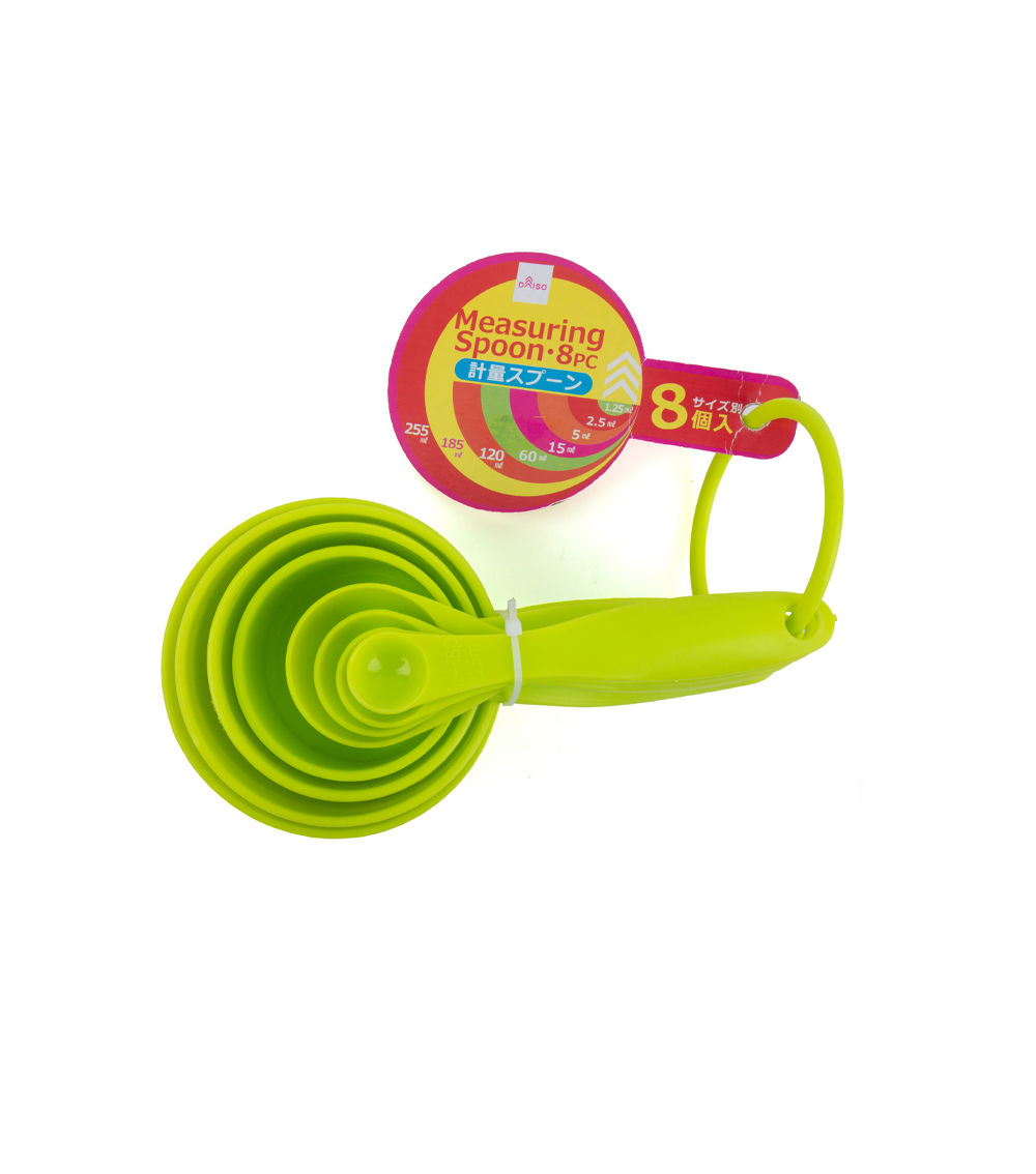 8-Piece Measuring Spoons, Assorted (1 Pc)