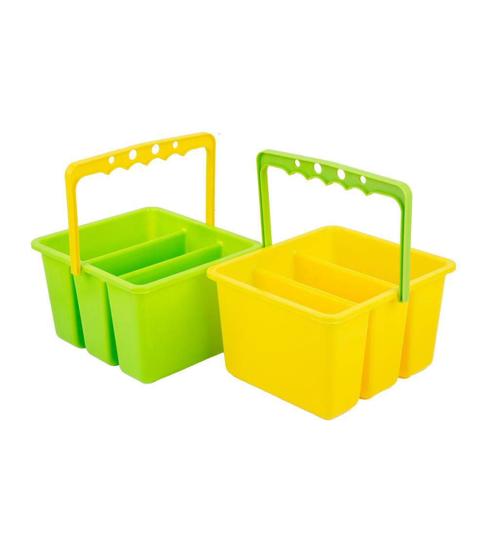 3-Part Brush Washer with Handle, Assorted (1 pc)