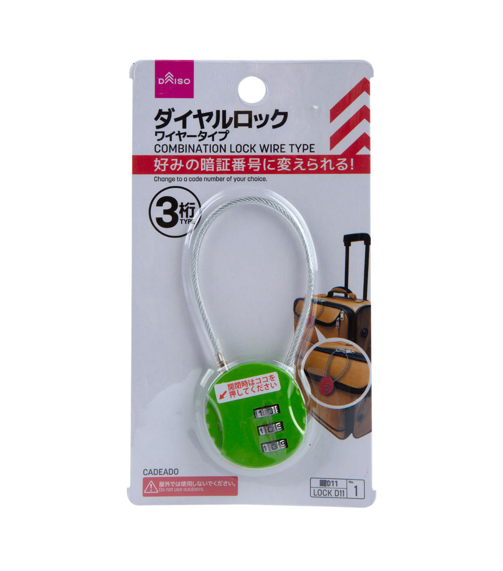 Combination Lock, Assorted (1 pc)