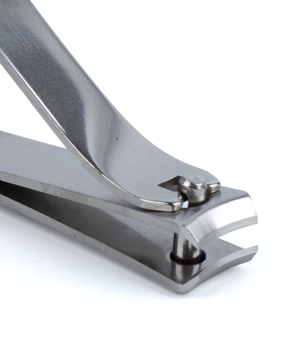 Large Stainless Steel Nail Clipper, Silver (1 pc)