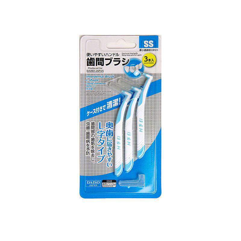 Interdental Brush L-Shape SS (3 Pieces)