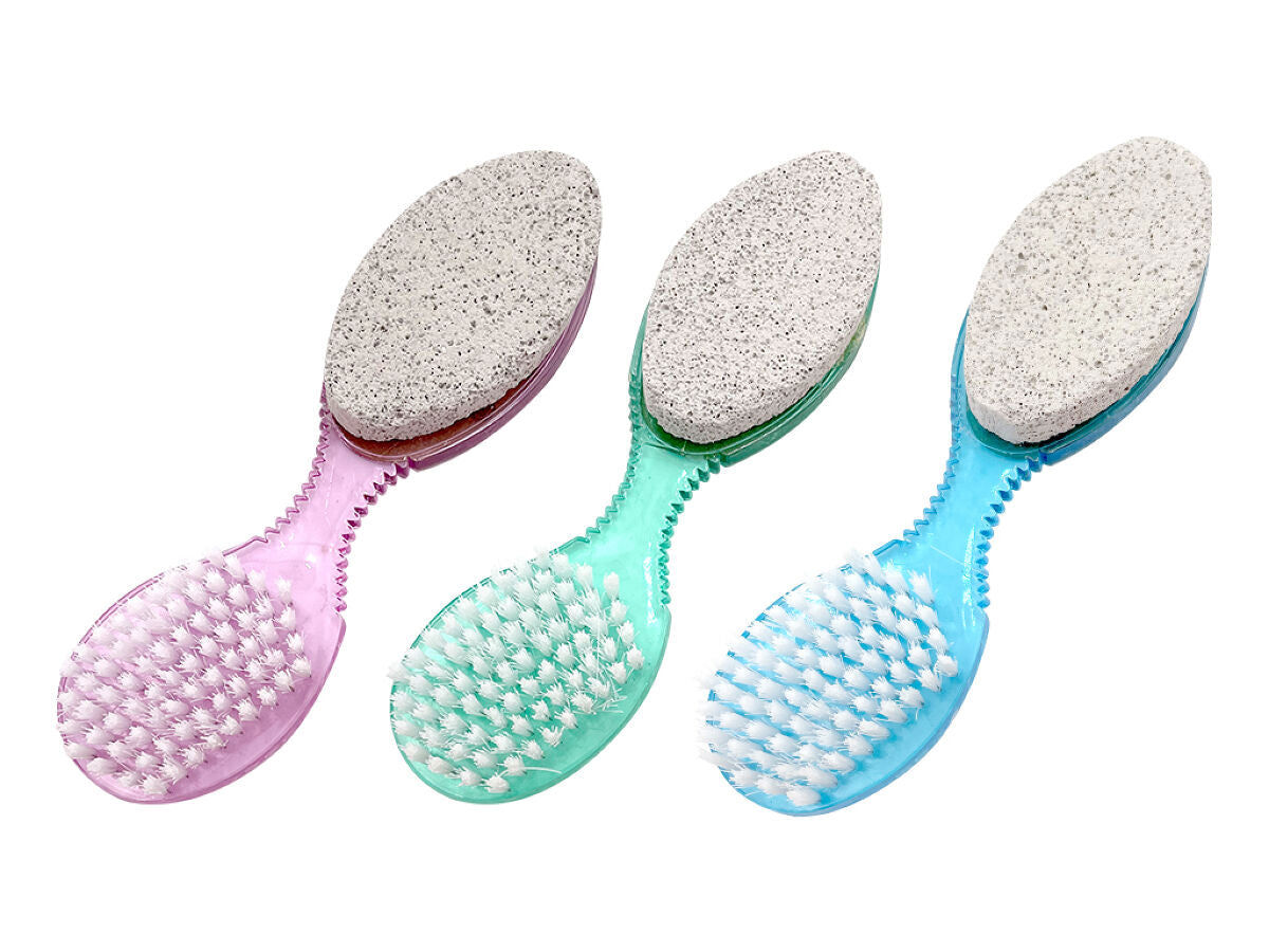 Foot Care Brush with Pumice Stone - Assorted (1 pc)