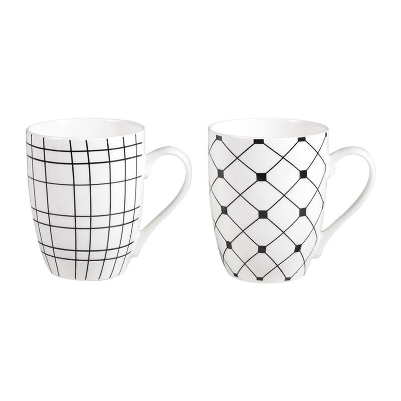 Monotone Mug - Stylish Coffee & Tea Cup, Assorted (1 Pc)