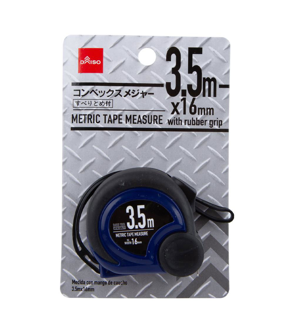 Metric Measuring Tape with Rubber Grip, Assorted