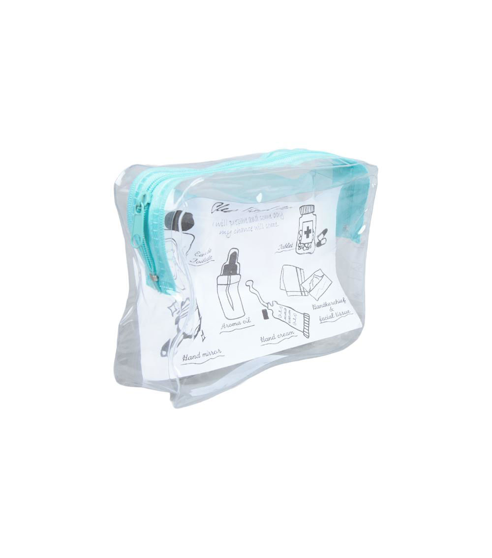 Clear Vinyl Pouch, Assorted (1 pc)