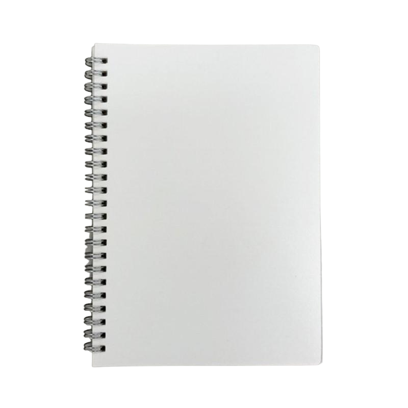 A5 W-Ring Notebook, Grey (1 pc) - 60 Sheets