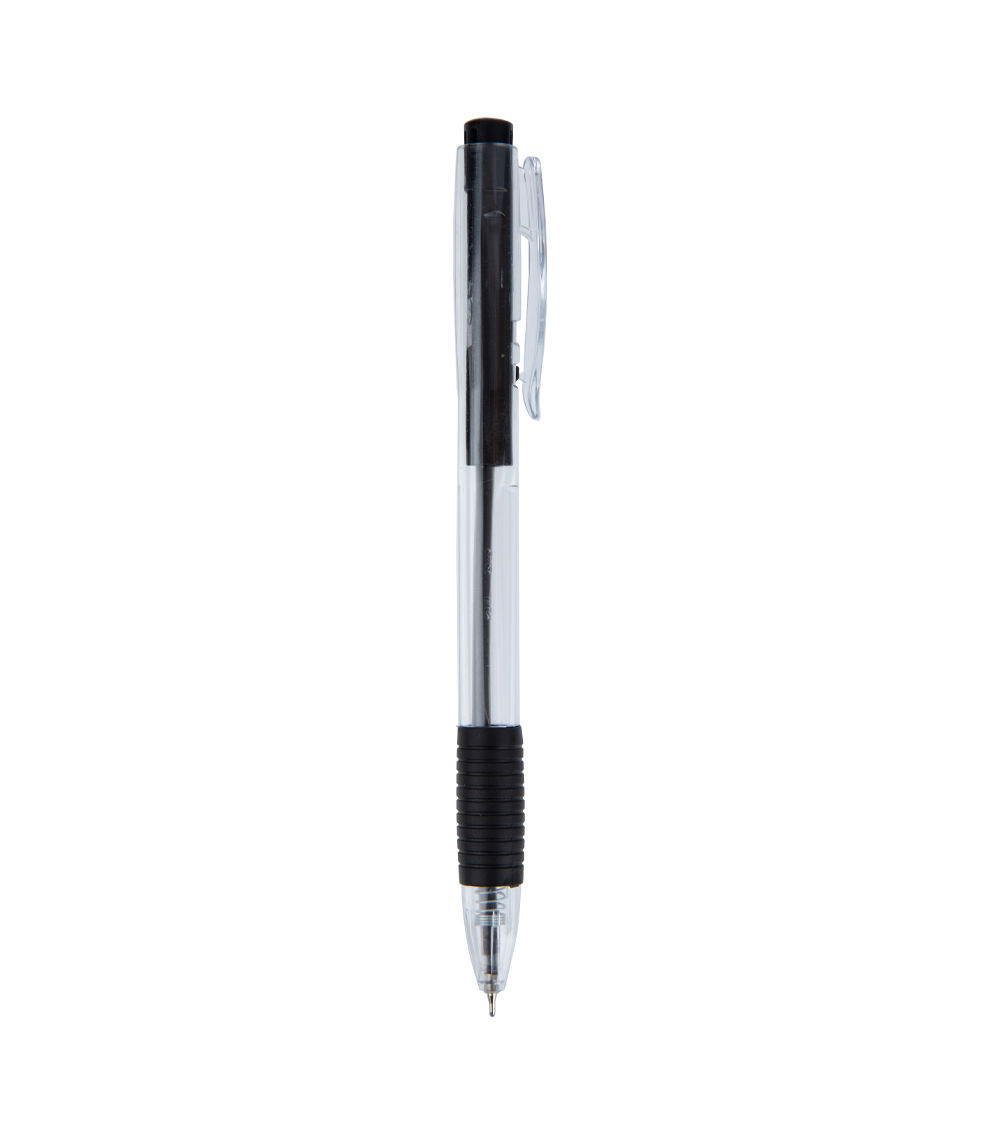 Knock Ballpoint Pen – Motor Black (Set of 10)