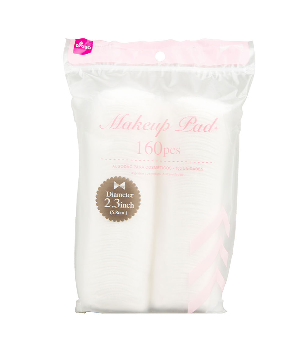 Cotton Makeup Remover Pads (160 Pieces)