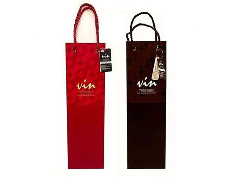 Luxury Wine Gift Bags, Assorted (1 Pc)