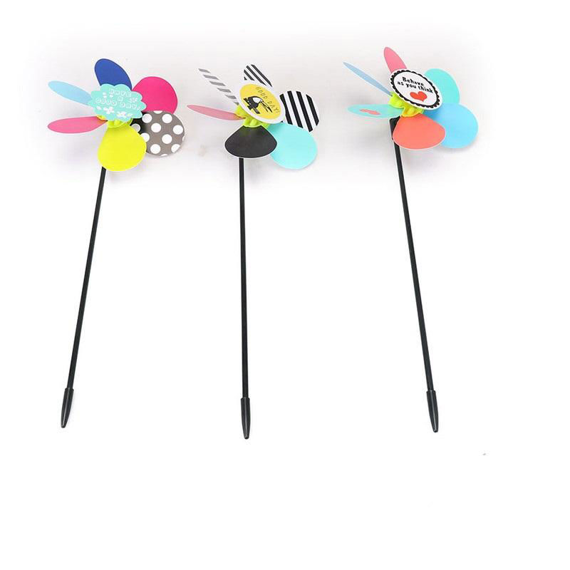 Colorful Windmill Pinwheel Toy, Assorted (1 Pc)