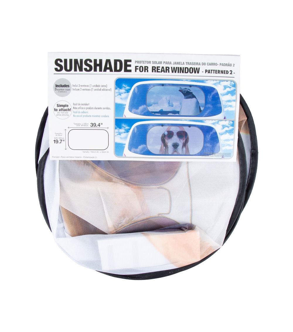 Rear Window Sunshade, Assorted (1 pc)