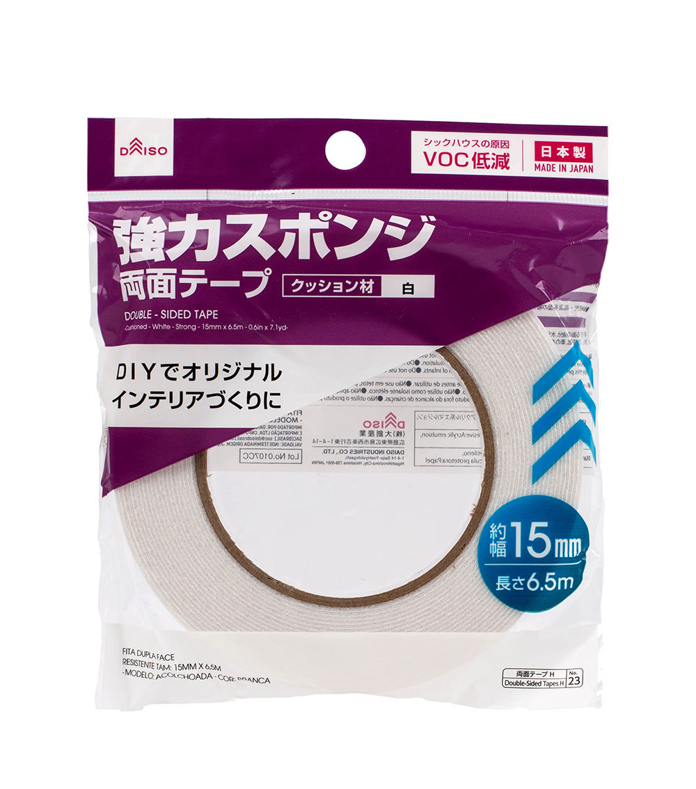 Double-Sided Adhesive Tape – ( 15mm x 6.5m )
