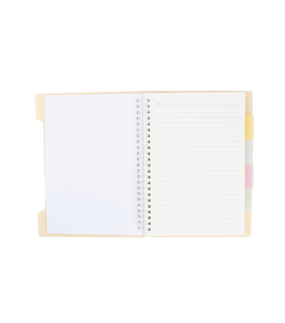 A5 Spiral Notebook, Assorted (1 pc) - 70 Pages