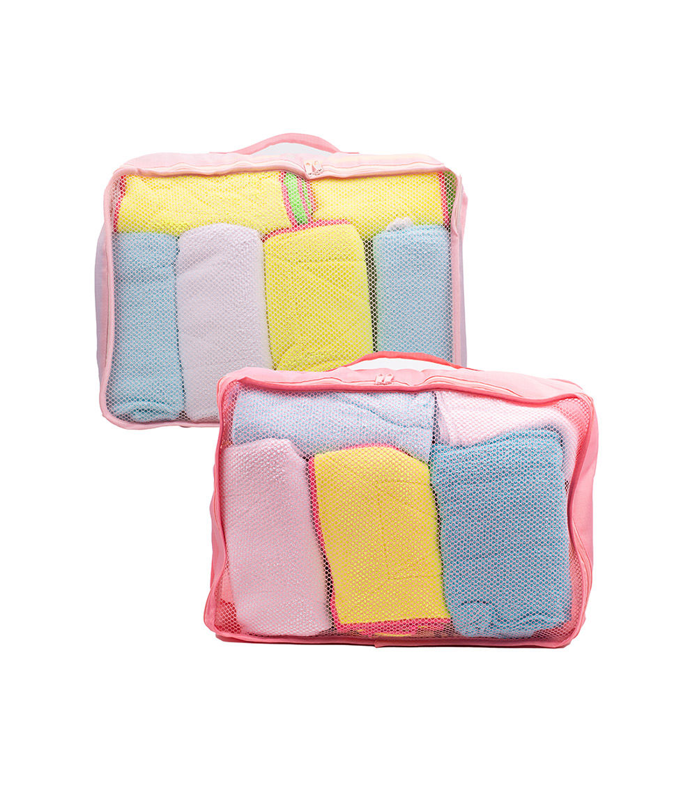 Travel Mesh Packing Cubes, Assorted (1 Pc)