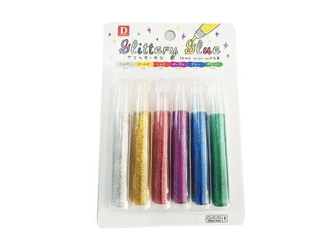 Glitter Glue Set – Multicolor – 10ml Tubes (Pack of 6)