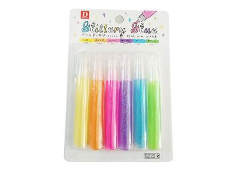 Glitter Glue Set – 10ml Tubes – Pack of 6