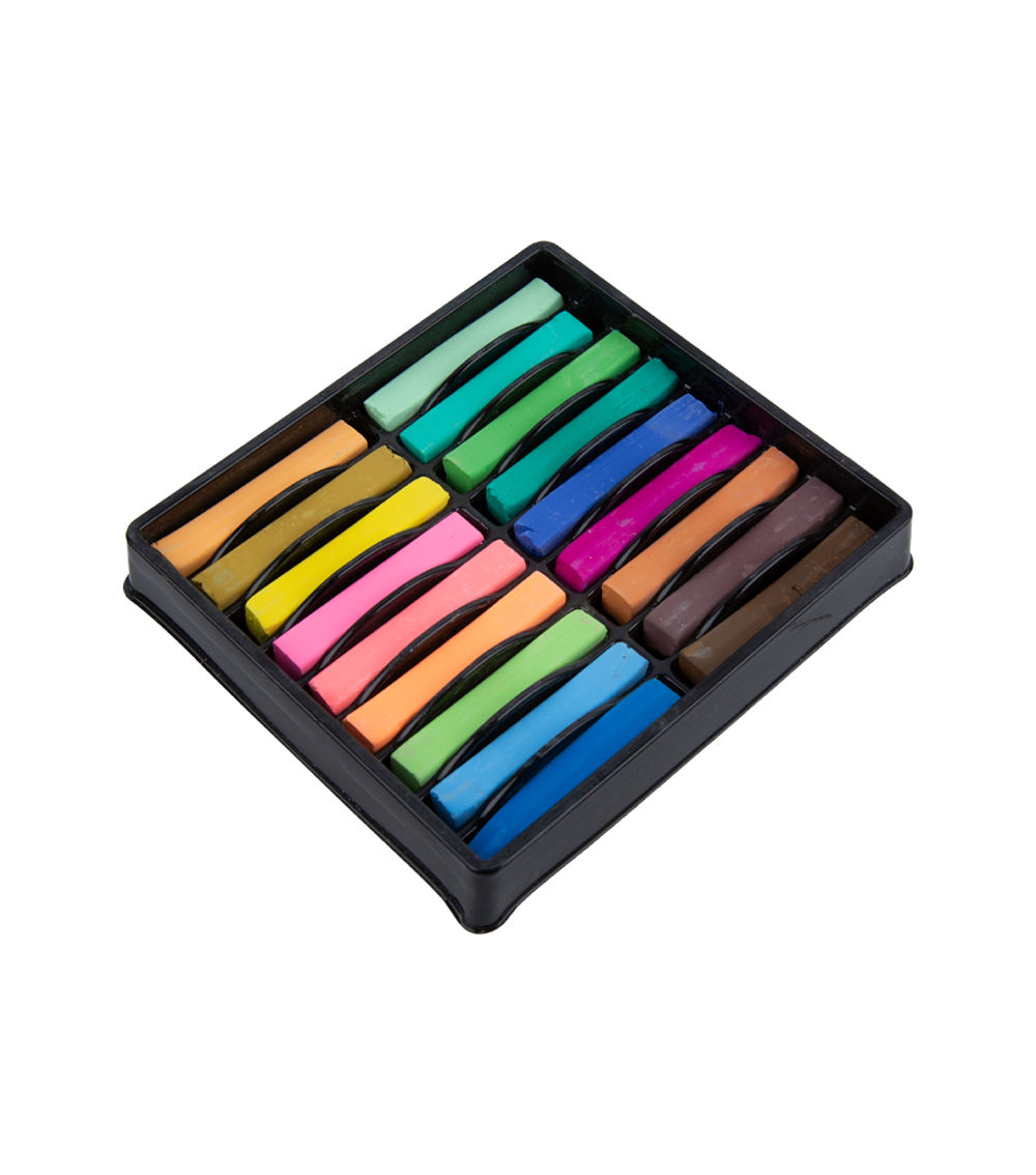 Pastel Fluorescent Marker Set of 18 pcs - Multicolor