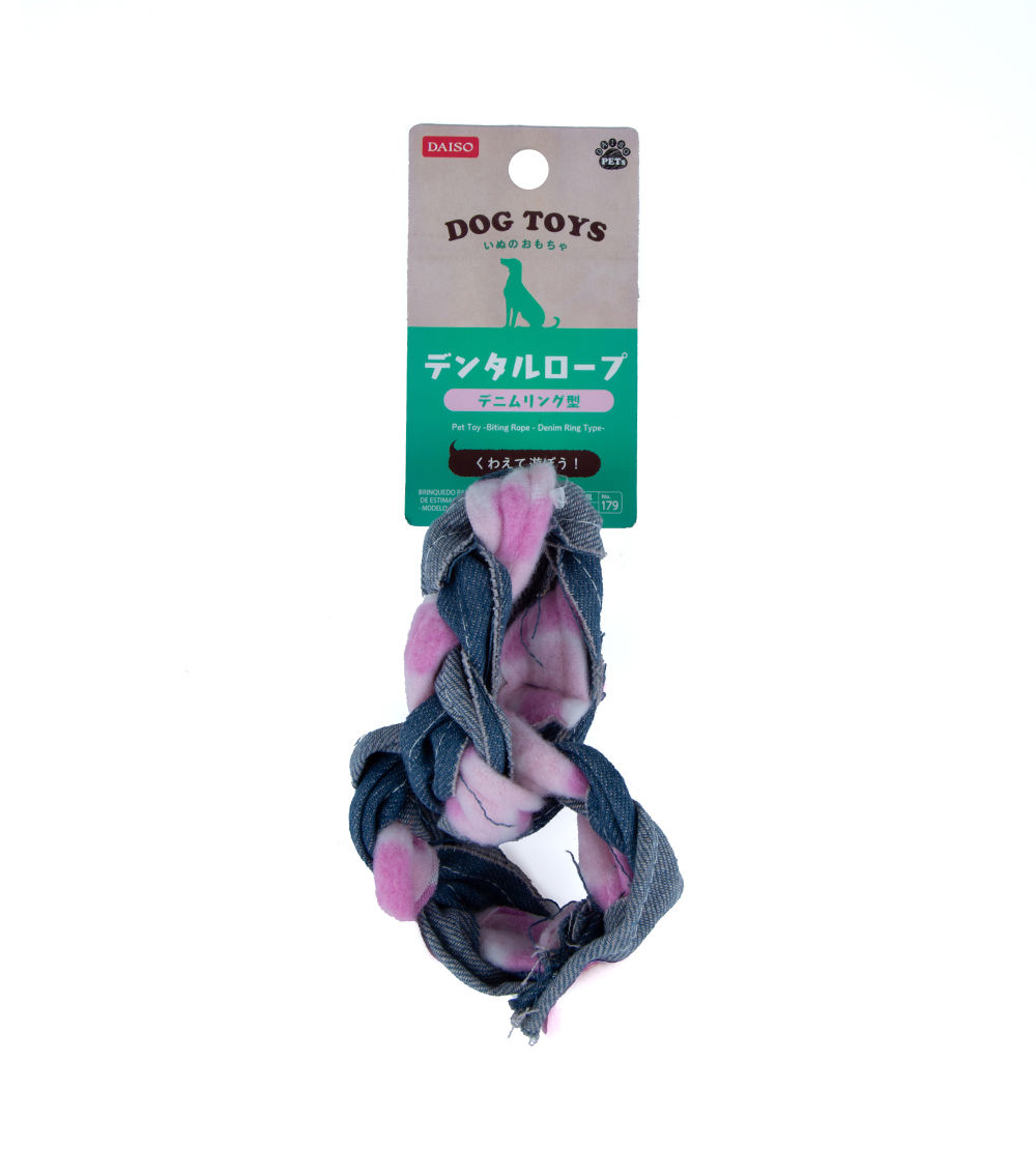 Pet Toy Biting Rope Denim Bone – Durable Chew Toy for Dogs