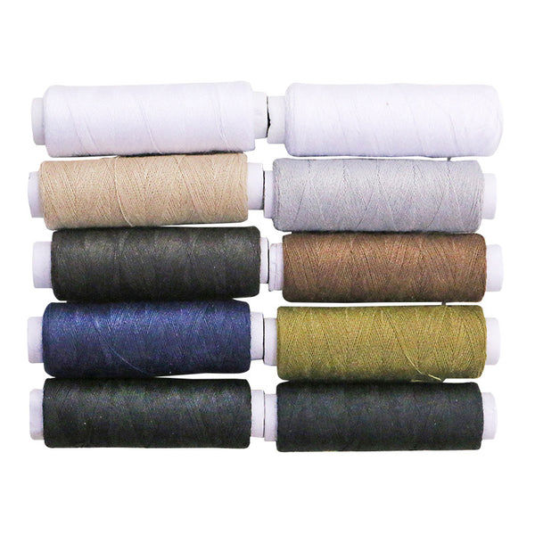 Colored Thread -100m - 109.4yd - 10 pcs. - Basic-