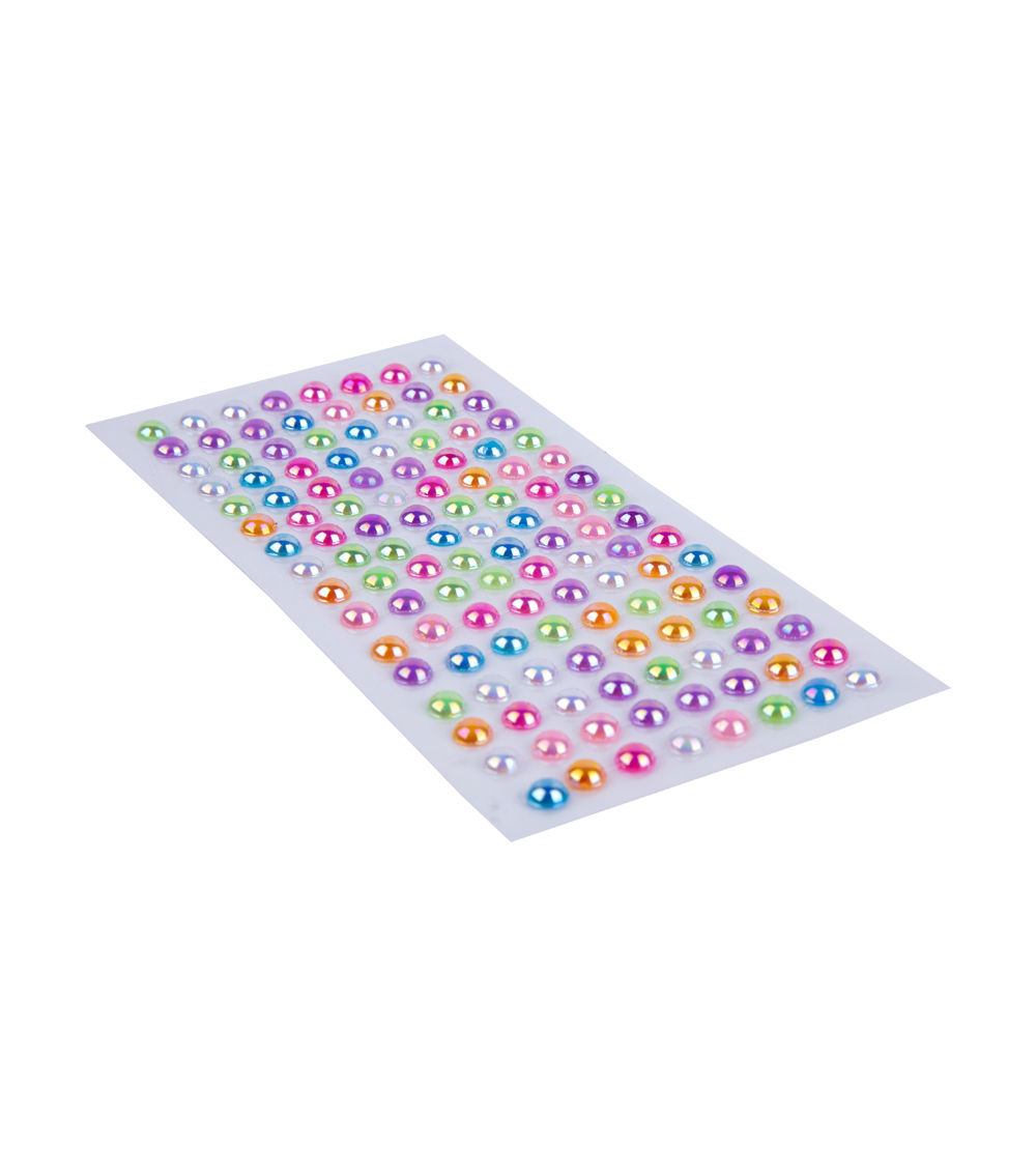 Synthetic Pearl Sticker – Multicolor