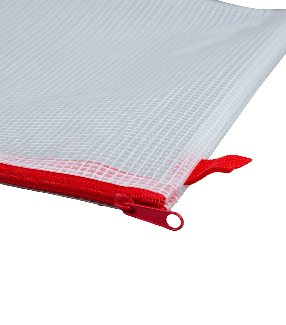 Vinyl Mesh Case – Smooth Material B5, Assorted (1 pc)