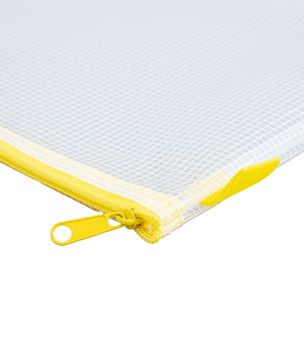 Vinyl Net Case – A5, Smooth Material, Assorted (1 pc)