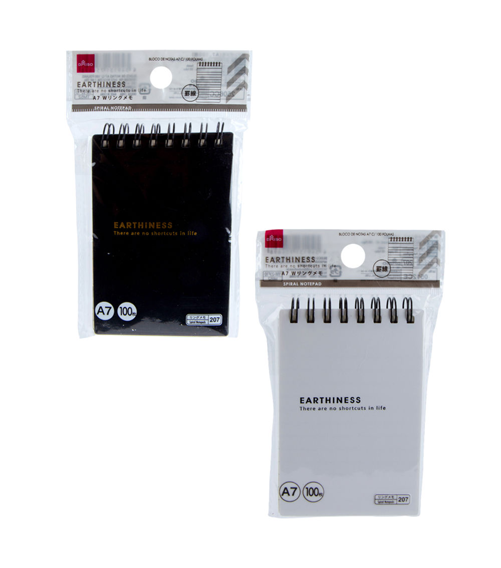 Spiral Notepad – Assorted (1pc)-(A7 Size-100 Pages)