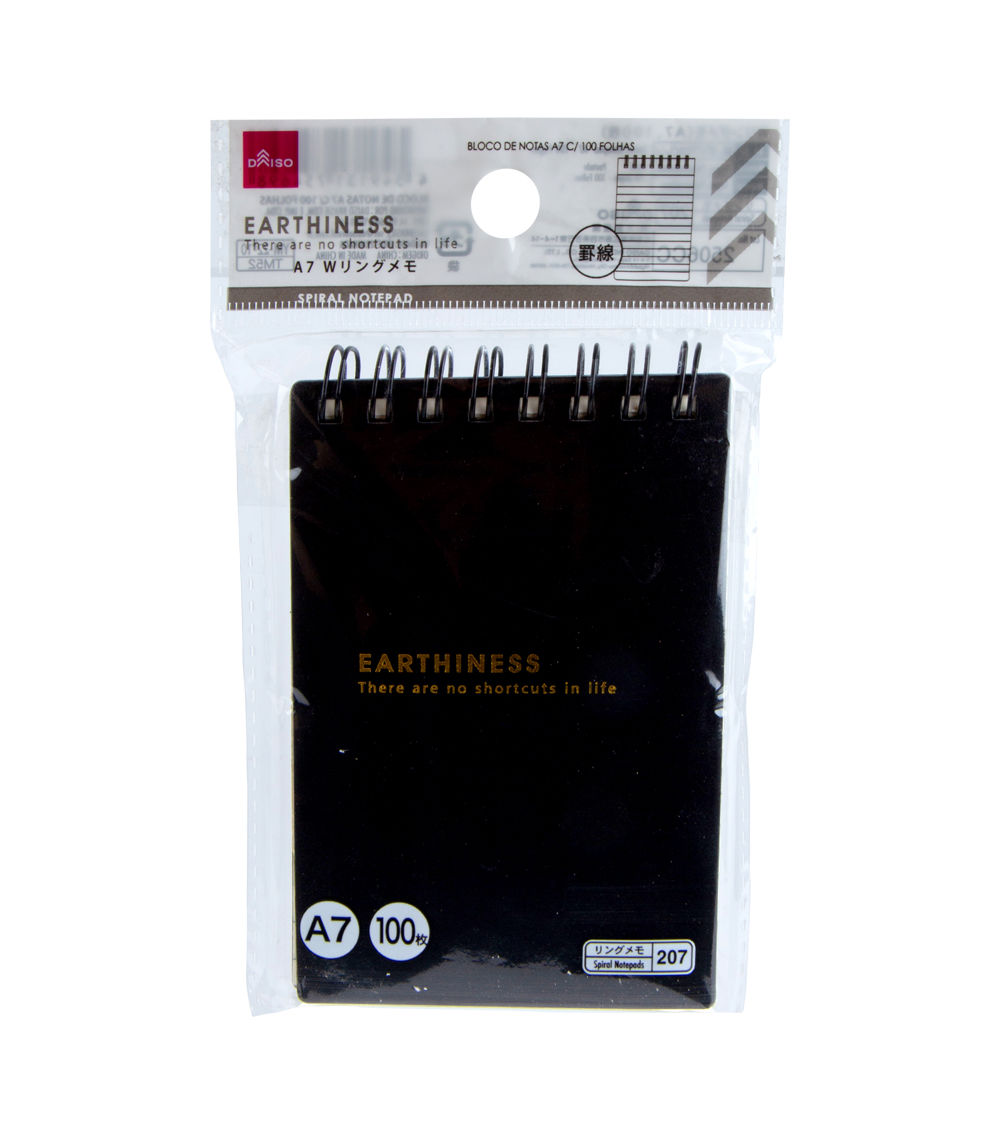 Spiral Notepad – Assorted (1pc)-(A7 Size-100 Pages)