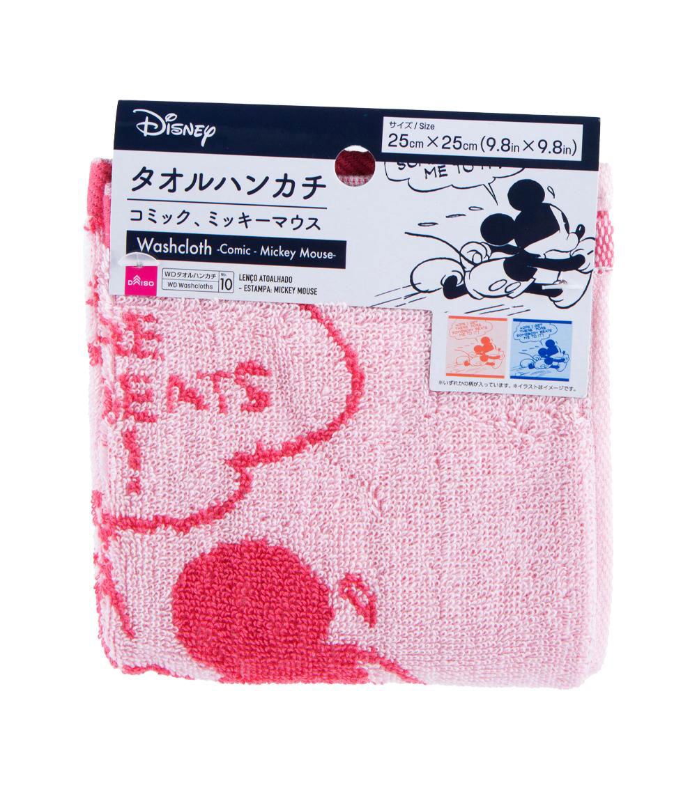 Mickey Mouse Comic Washcloth, Assorted (1 pc)