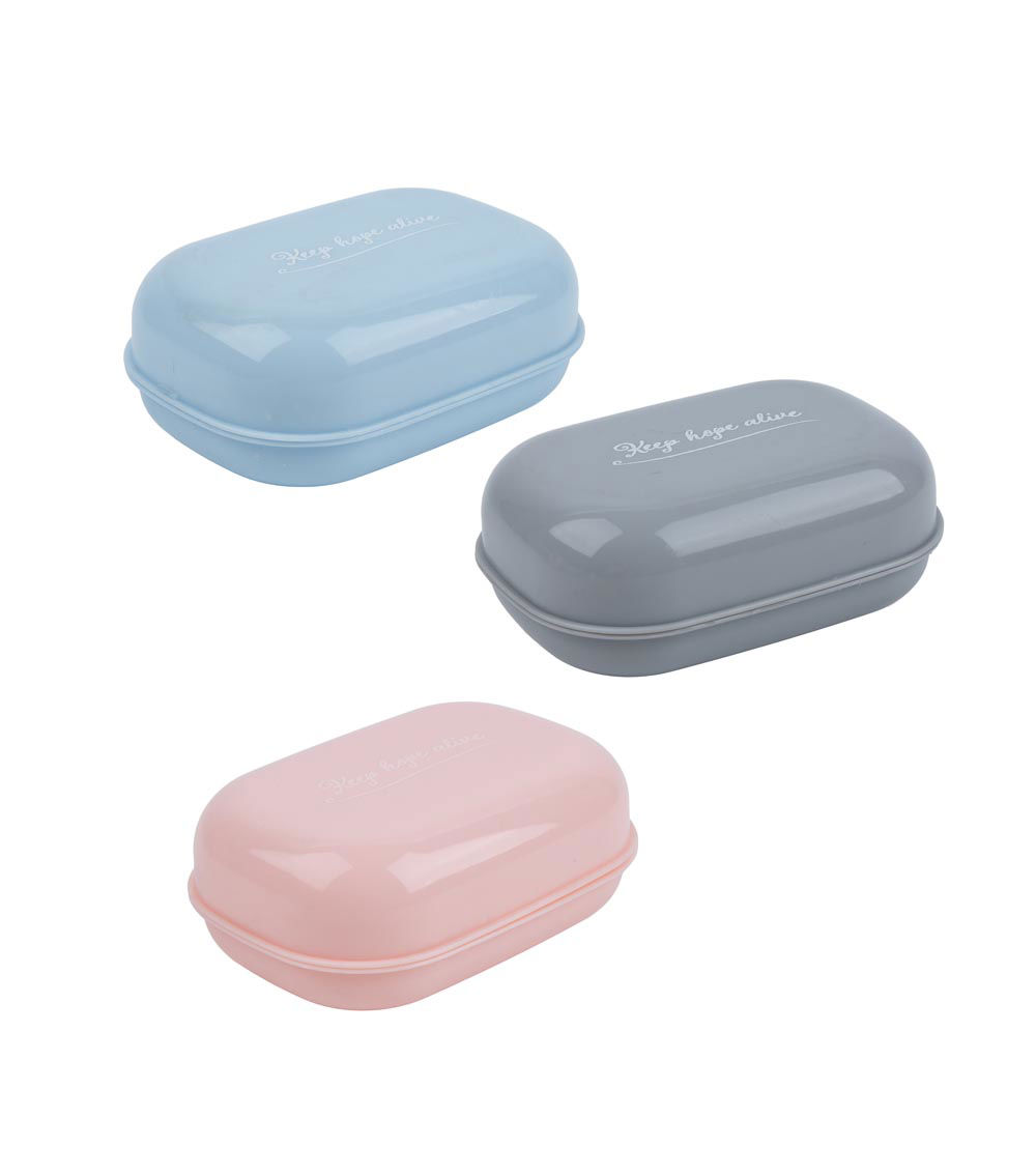 Plastic Soap Box, Assorted (1 pc)