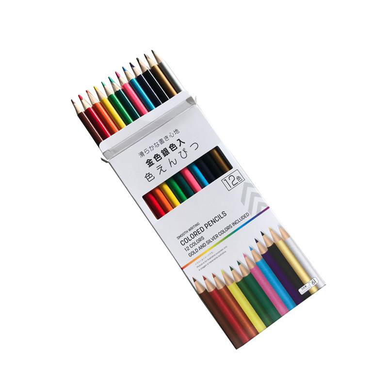 12-Pack Colored Pencils - Multicolor Set
