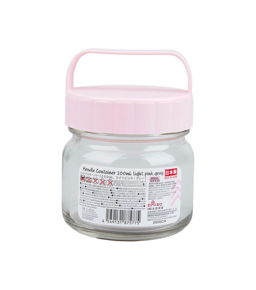 Handle Container, Assorted (1 pc) - 200 ml