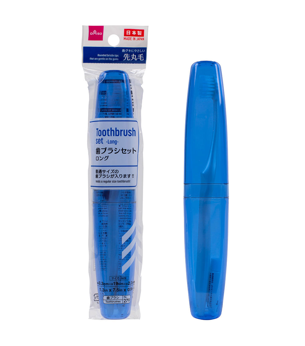 Long Handle Toothbrush Set, Assorted (1 pc)