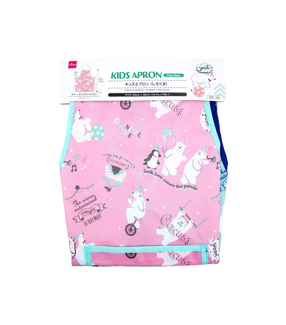 Kids Apron, Polar Bear Design - Assorted (1 pc)