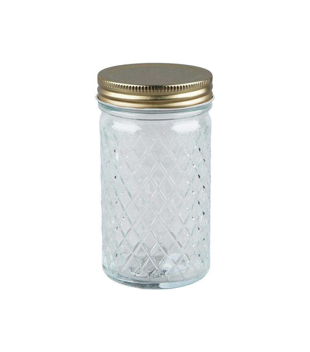 Steel Lid Glass Bottles, Assorted (5 pcs)