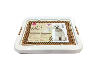 Pet Toilet Tray for Dogs - Durable Pet Training Pad Holder