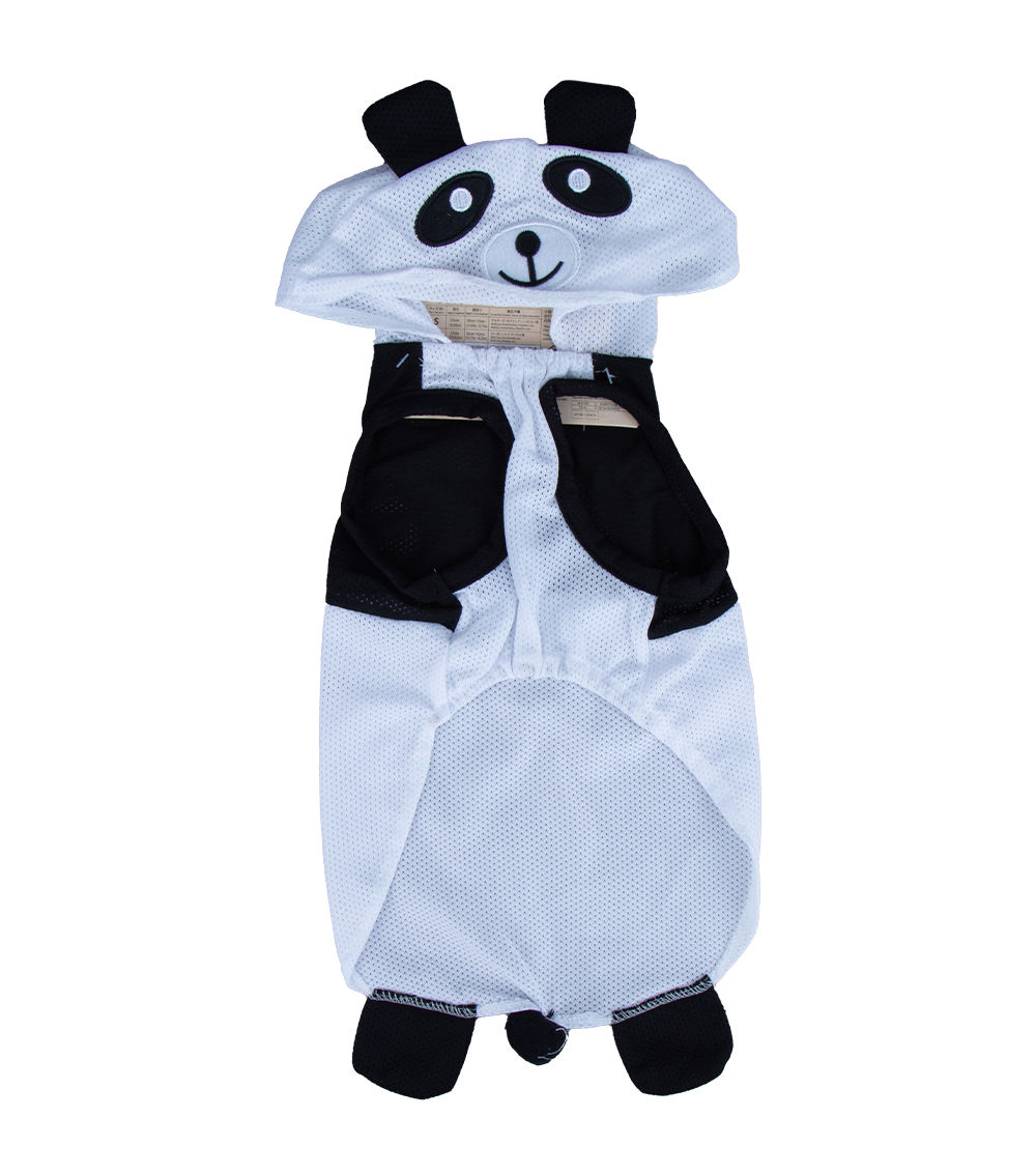 Panda Dog Costume - Cute Panda Style Pet Outfit, Large