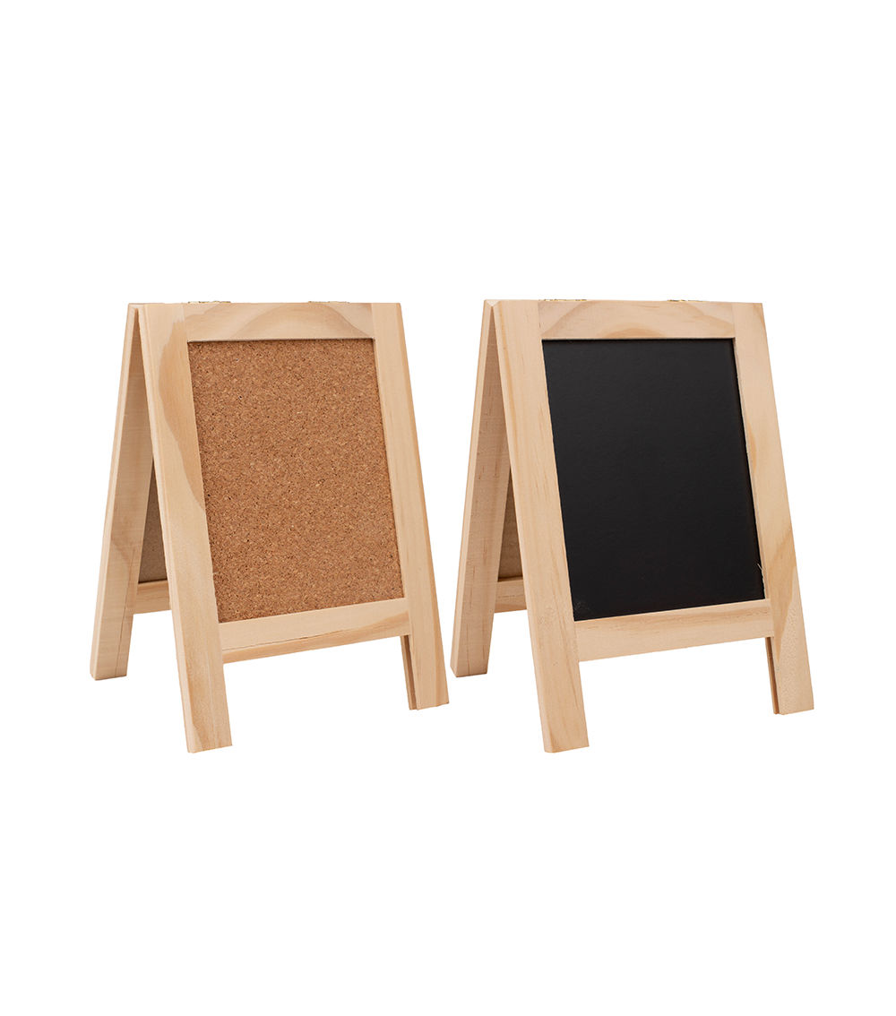 Cork Board & Black Board (Stand Type)