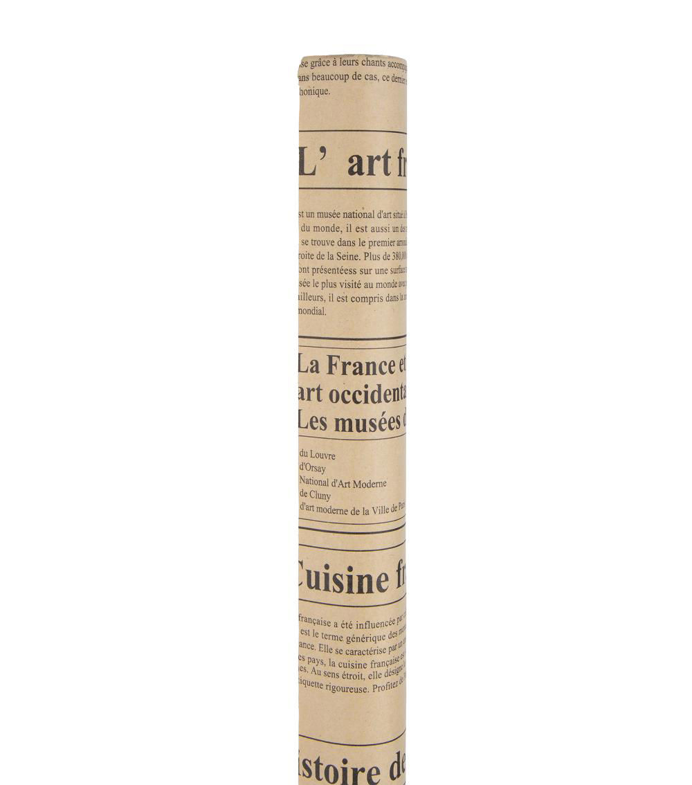 French Pattern Wrapping Paper, Assorted (1 pc)