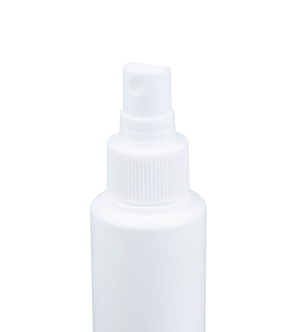 HDPE Spray Bottle with Cap - White ( 100ml )