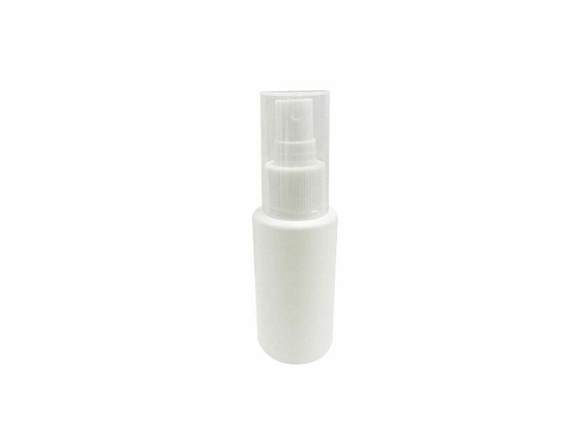 HDPE Spray Bottle with Cap – White (60ml - 2.02 fl oz)
