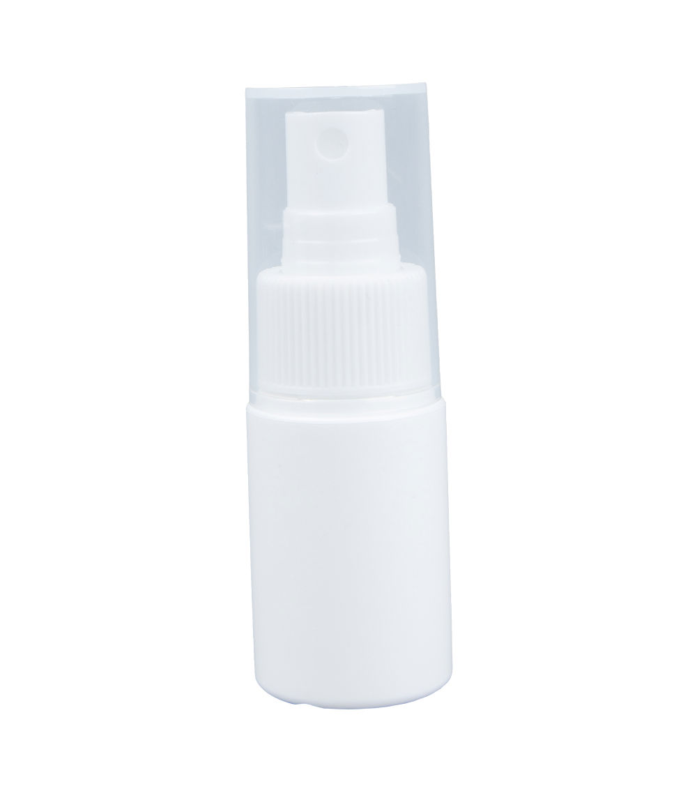 HDPE Spray Bottle with Cap - White ( 30ml )