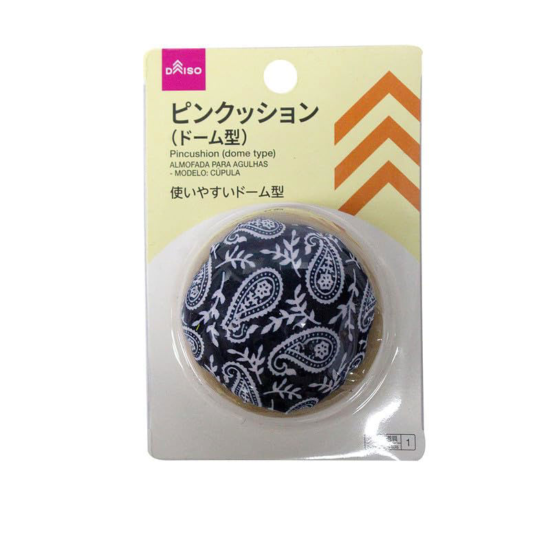 Dome Type Checkered Pattern Pincushion