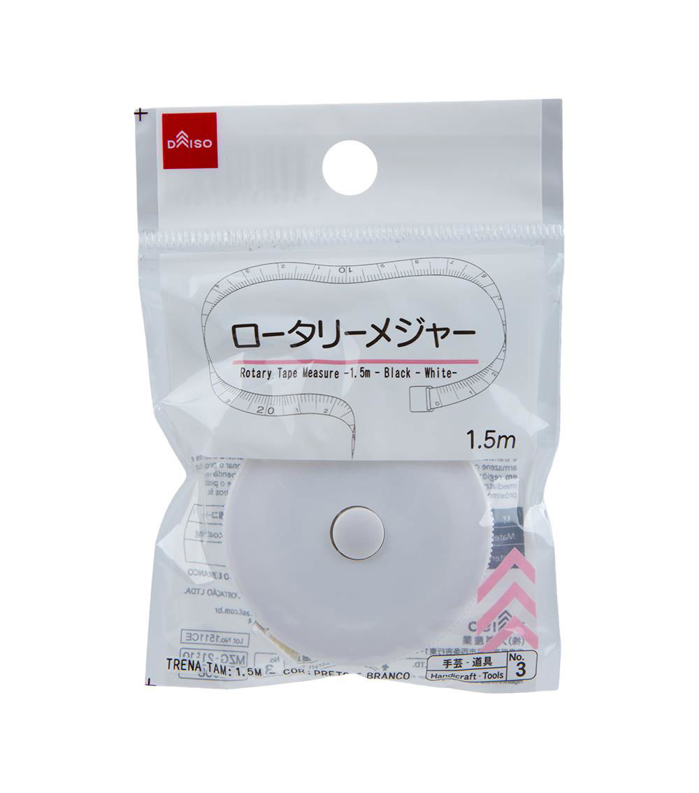 Rotary Tape Measure, Assorted (1 pc)