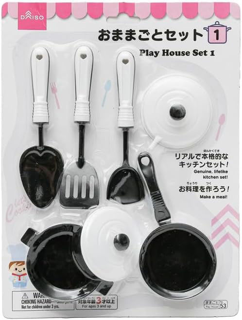 Pretend play set 5 (pink/white)